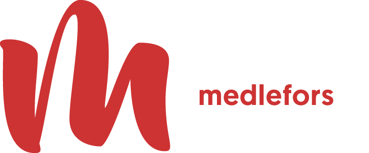 Medlefors folkhögskolas logotyp